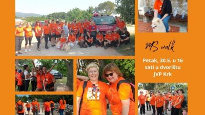 MS walk 2025: I ove godine Krk hoda za one koji to ne mogu