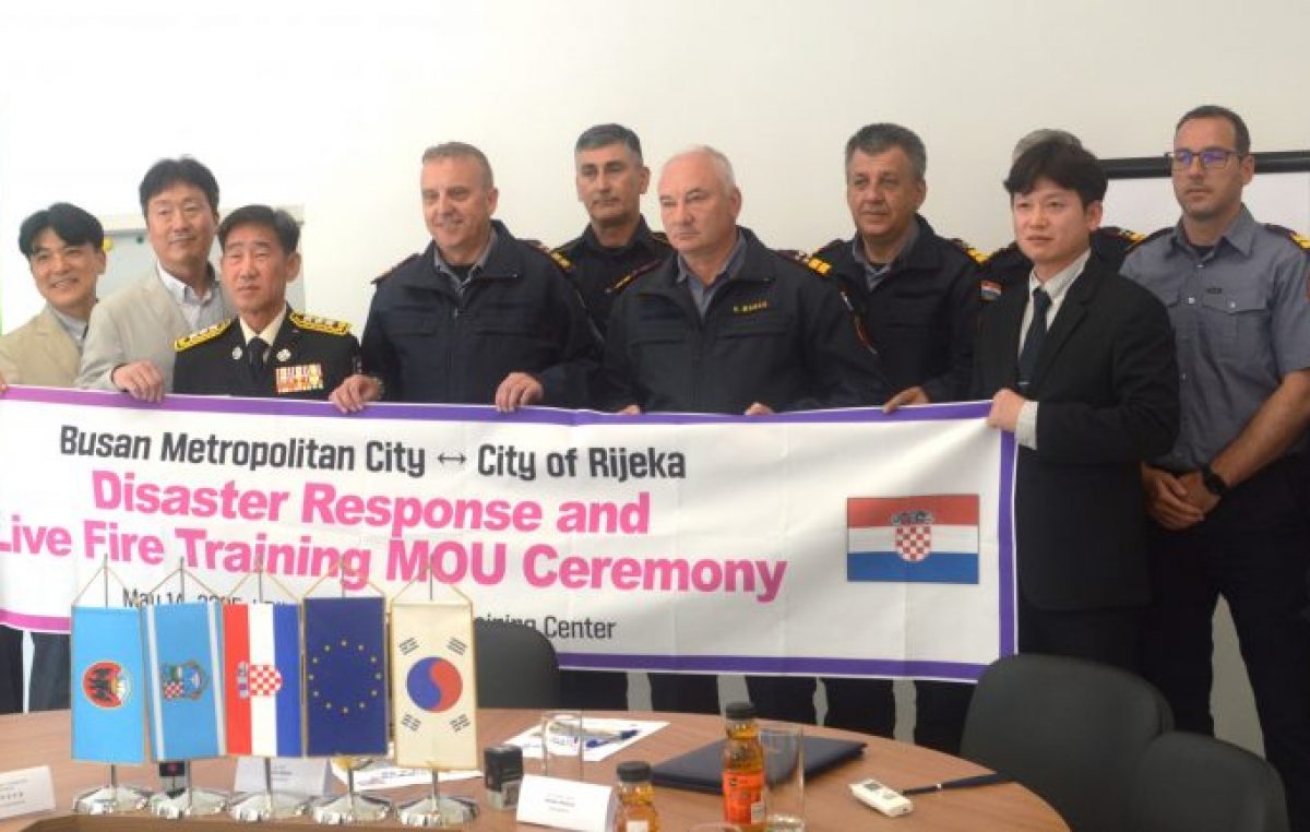 Dogovorena suradnja sa Stožerom za požare i katastrofe grada Busana u Južnoj Koreji