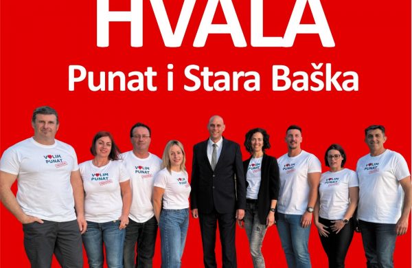 Volim Punat: Punat i Stara Baška zaslužuju napredak, stabilnost i prosperitet