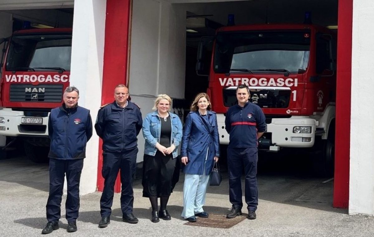Duraj i Gauš u posjetu vatrogascima Delnica i Gerova