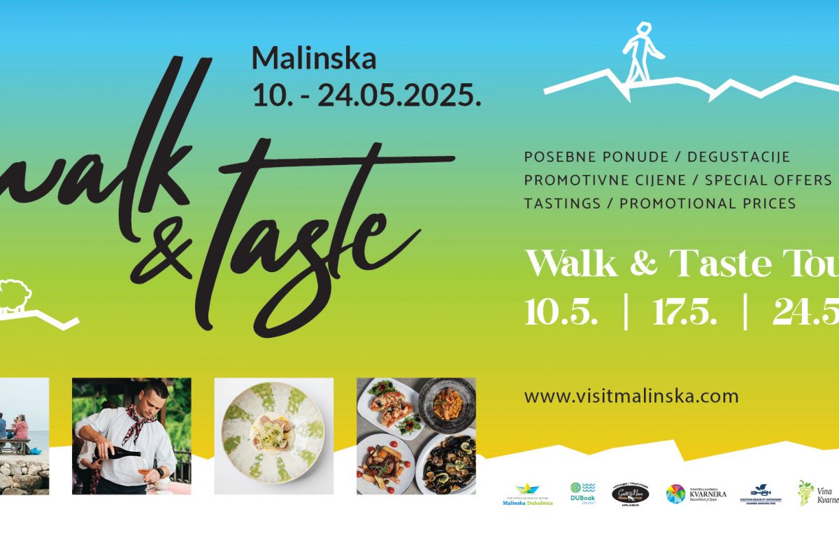 Kreću Malinska Walk & Taste degustacijske šetnje