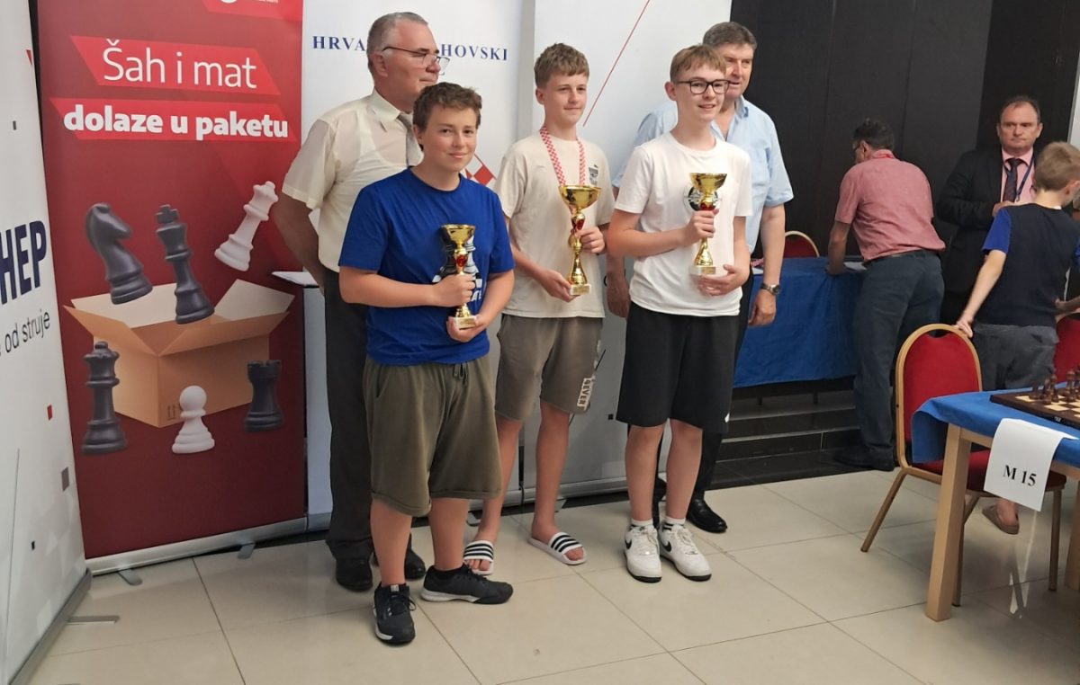 Odlični rezultati krčkih šahista na prvenstvu Hrvatske za kadete i kadetkinje
