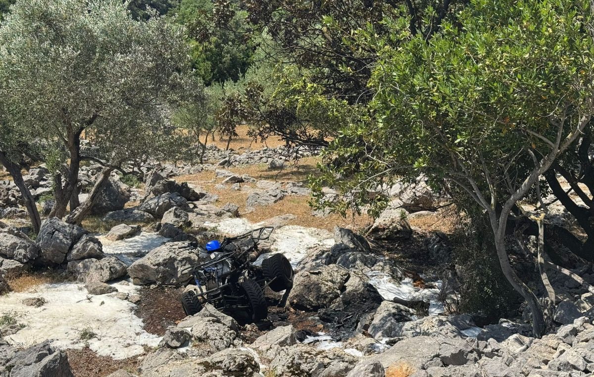 Nova nesreća na quadu: Dvije osobe ozlijeđene, vozilo se zapalilo