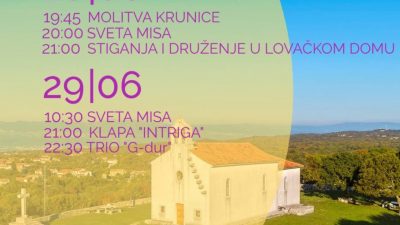 Vikend na Dobrinjštini: Joga, teniski turnir i Petrova u Gabonjinu uz klapu Intriga
