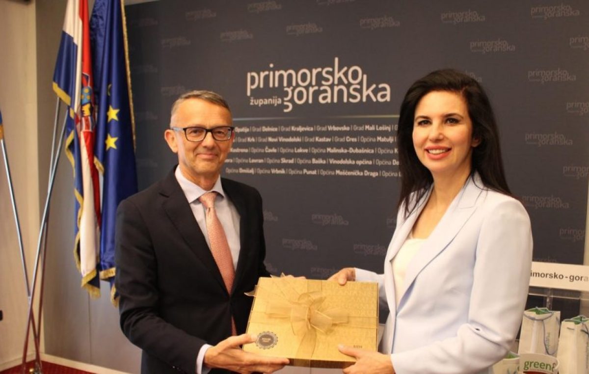 Veleposlanica Turske u nastupnom posjetu PGŽ