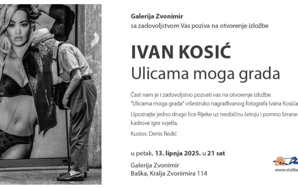 Otvorenje izložbe „Ulicama moga grada“ nagrađivanog riječkog fotografa Ivana Kosića