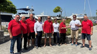 Klub 100 kapi Krk uručio zahvalnicu Marini Punat