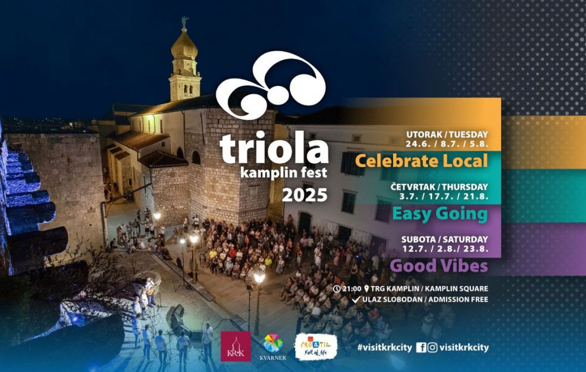 Peto izdanje Triola Kamplin Festa ponovo će oživjeti povijesni krčki trg