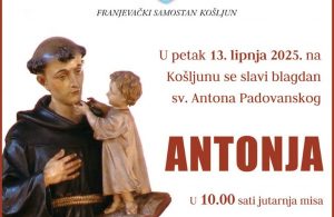 Antonja na Košljunu uz procesiju i blagoslov djece, cvijeća i kruščića