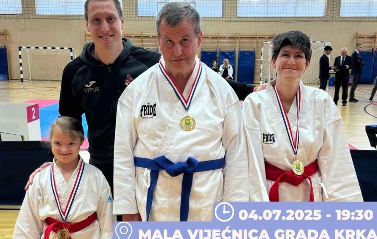 Dođite, pružite podršku: Prezentacija programa Parakarate u gradu Krku