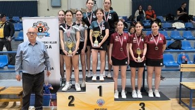 5 medalja za mlade krčke stolnotenisače na Prvenstvu Hrvatske