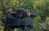 Dvije osobe ozlijeđene u prevrtanju quada kod Vrbnika, helikopterom prevezene u bolnicu
