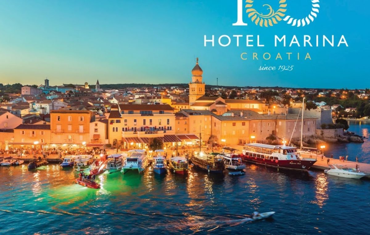 100 godina hotela Marina: stoljeće povijesti, gostoljubivosti i turizma u srcu grada Krka