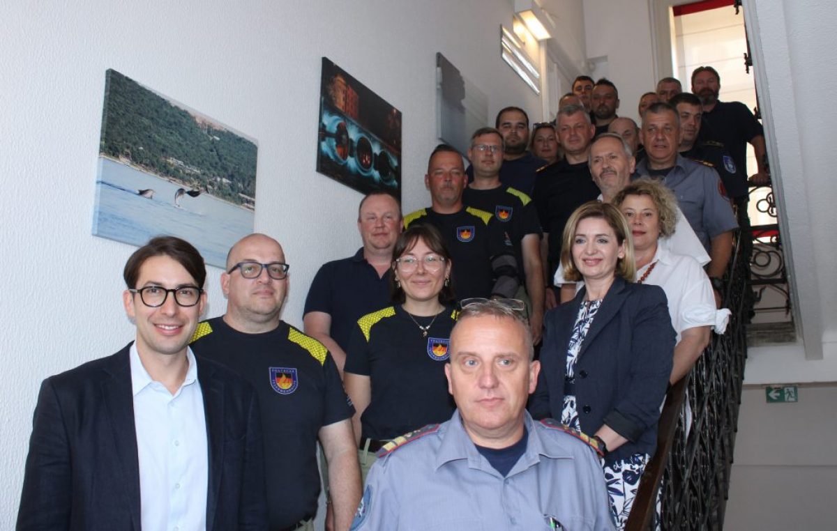Pripadnici Deutsche Feuerwehrhilfe i Civilne zaštite u posjetu PGŽ