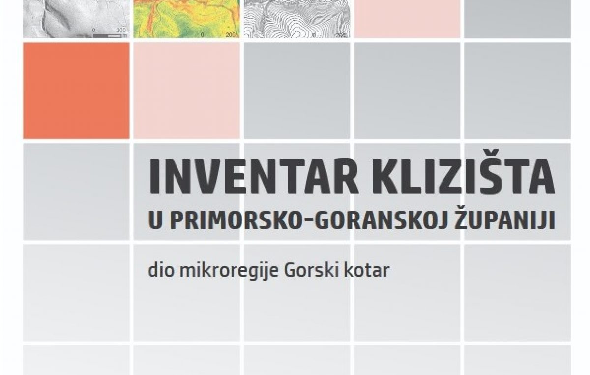 Studija o klizištima dostupna u tiskanom i online obliku