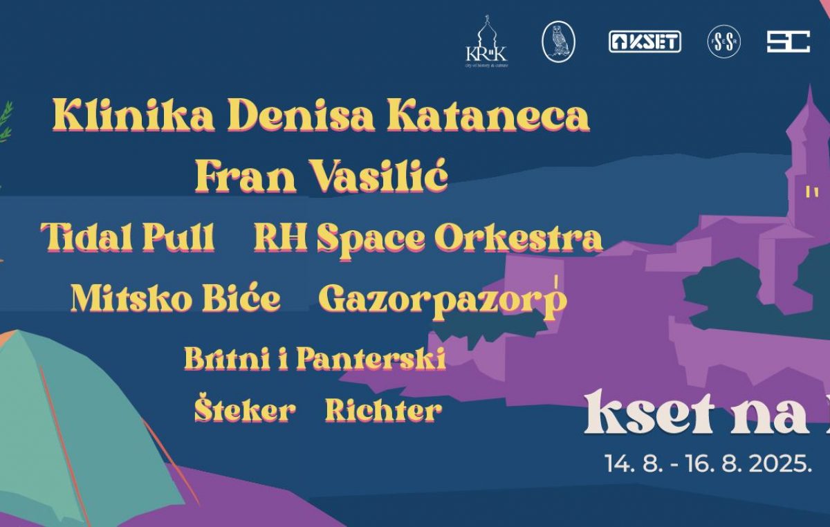Fran Vasilić, Klinika Denisa Kataneca, Tidal Pull i RH Space Orkestra predvode lineup 2. izdanja festivala KSET na Krku