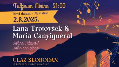 Odgođen koncert programa “Klasika na Mirinama“
