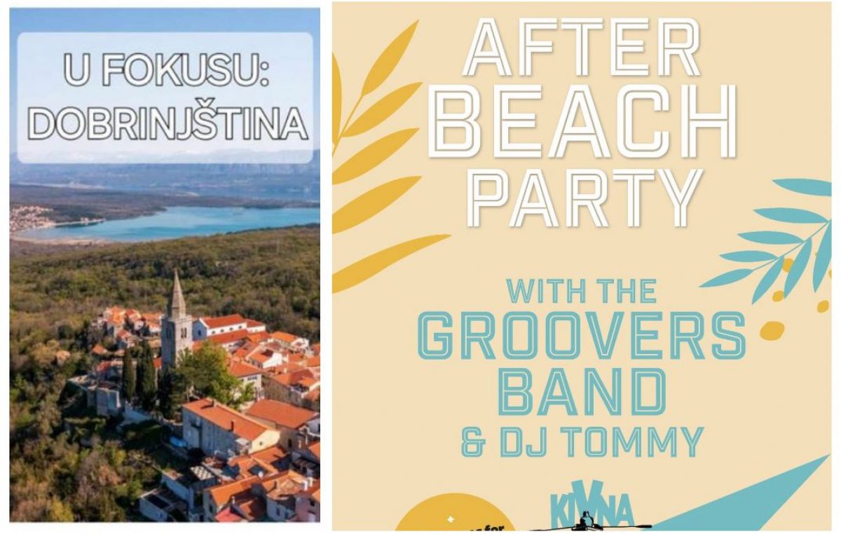 [PROGRAM] Tjedan na Dobrinjštini: 3. After beach party i dječje igre na moru