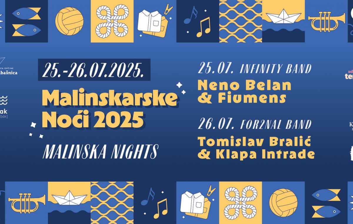Na Malinskarske noći stižu Neno Belan & Fiumens i Tomislav Bralić & Klapa Intrade