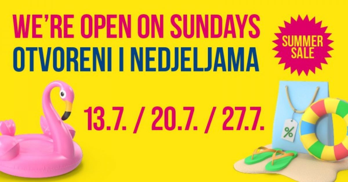 U Toweru su do kraja srpnja sve nedjelje radne!