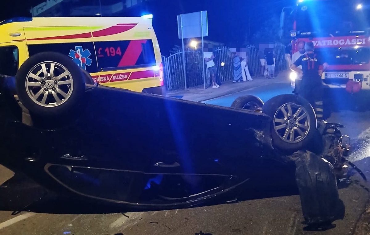 Zbog prometne nesreće kod Punta intervenirale sve dežurne službe