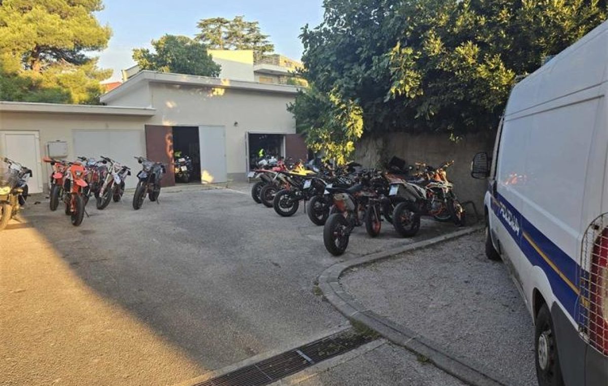 Još 13 motociklista uhvaćeno kod Malinske, kažnjeni su s 2.555 eura