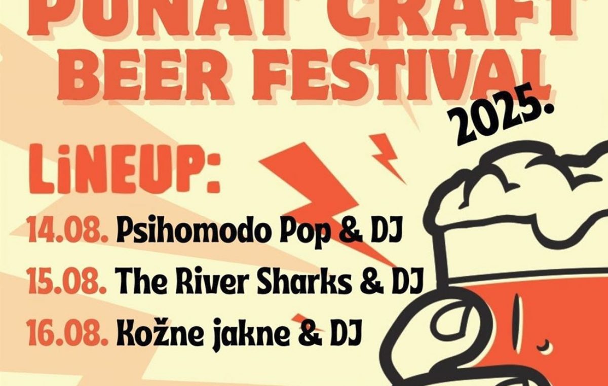 Psihomodo Pop i Beer Mile Race: Počinje Punat Craft Beer Festival
