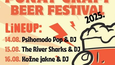 Psihomodo Pop i Beer Mile Race: Počinje Punat Craft Beer Festival