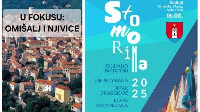 Petar Dragojević, Giuliano, Infinity i Klapa Tramuntana: Stomorina ove godine dononosi feštu na tri lokacije