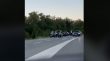 [VIDEO] Prijavili ih građani: Policija uhvatila još jednu grupu austrijskih motociklista, jedan pokušao pobjeći