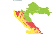 Olujni udari bure i toplinski val: Krk “u crvenom”, djelomična zabrana na Krčkom mostu