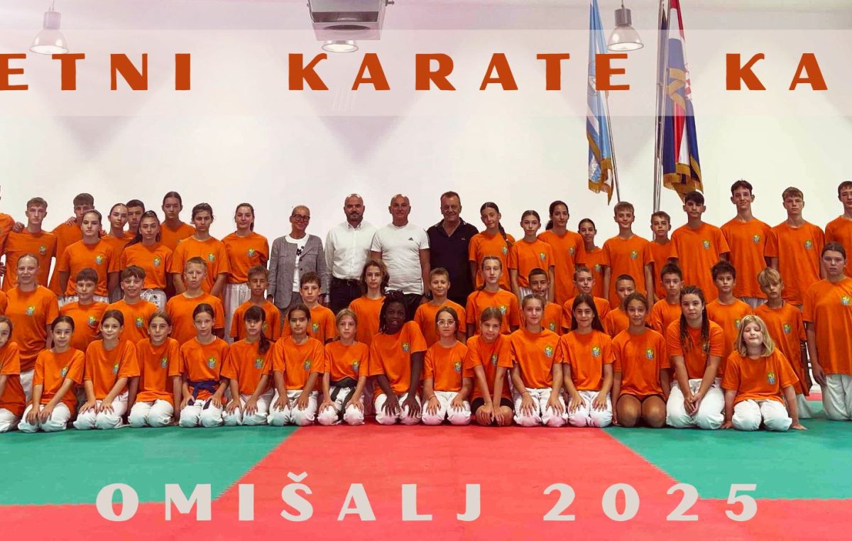 U Omišlju održan Karate kamp