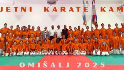 U Omišlju održan Karate kamp