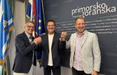 Župan Lukanović i predsjednik Skupštine Boras Mandić primili predsjednika HNK Rijeka Damira Miškovića