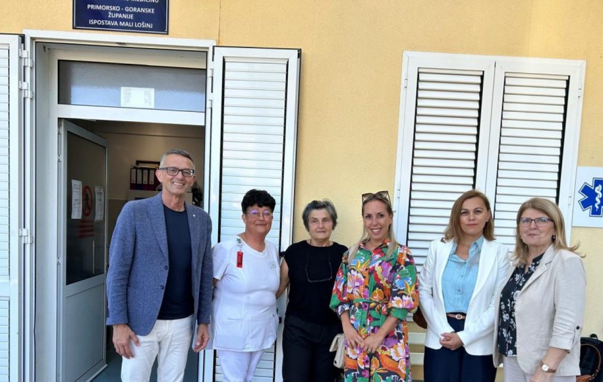 Župan Lukanović u obilasku županijskih ustanova na Lošinju: zdravstvo i obrazovanje u fokusu