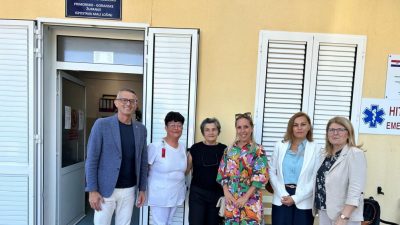 Župan Lukanović u obilasku županijskih ustanova na Lošinju: zdravstvo i obrazovanje u fokusu