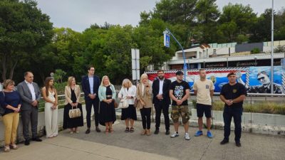 Legendarni zapovjednik Ajkula Marino Jakominić dobio mural na Kantridi