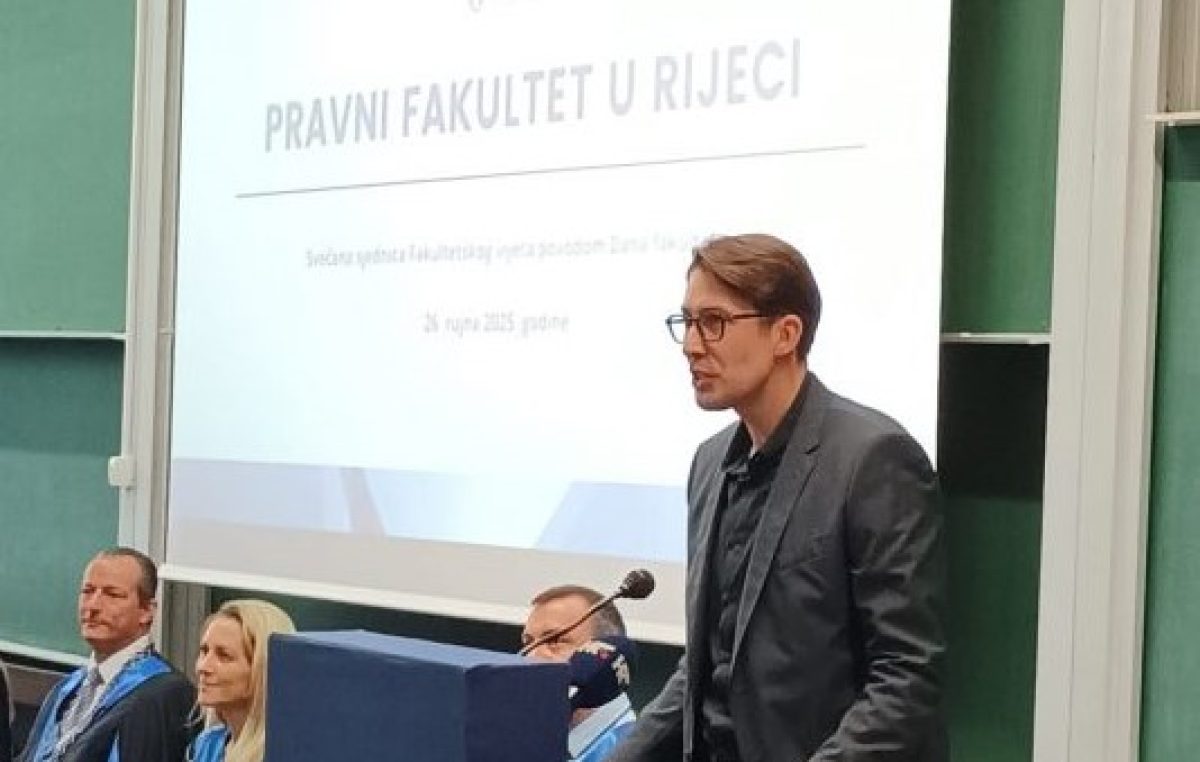 Pravni fakultet u Rijeci svečano obilježio svoj dan, zamjenik Matić i ministar Habijan među uzvanicima