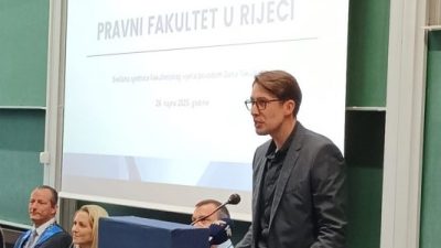 Pravni fakultet u Rijeci svečano obilježio svoj dan, zamjenik Matić i ministar Habijan među uzvanicima