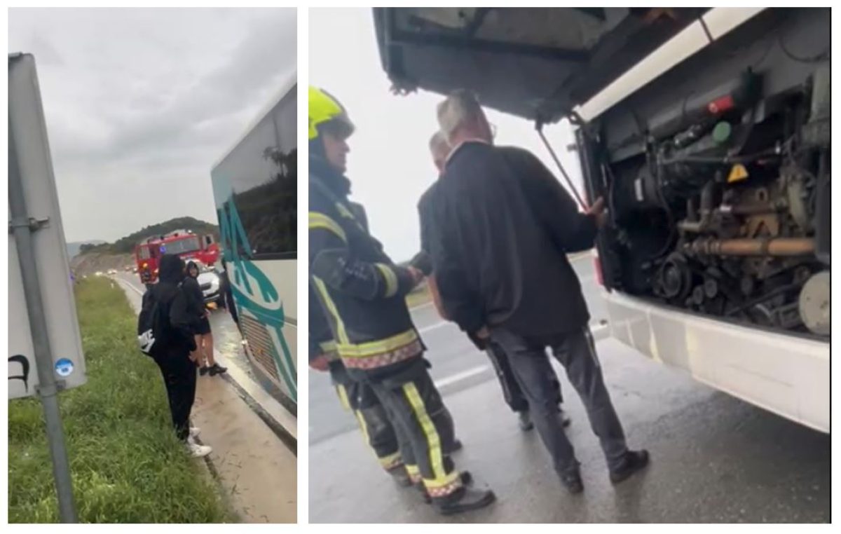 Incident za incidentom: Školski autobusi koji prevoze djecu s Krka dime, kvare se, čekaju vatrogasce, kasne…