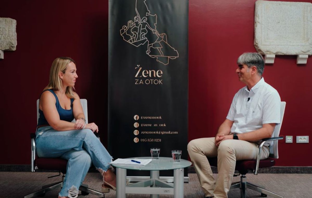 Projekt Žene za otok „I zato vam, ljudi, hvala“ lansirao prvi podcast s gradonačelnikom Darijom Vasilićem