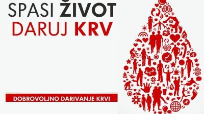Danas se obilježava Dan dobrovoljnih davatelja krvi. Hvala im!