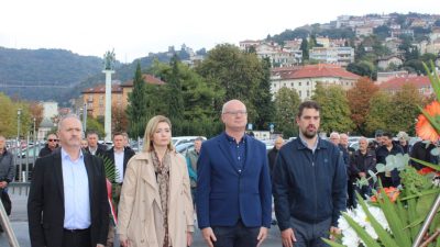 Odana počast poginulim pripadnicima 128. brigade HV Sveti Vid Rijeka