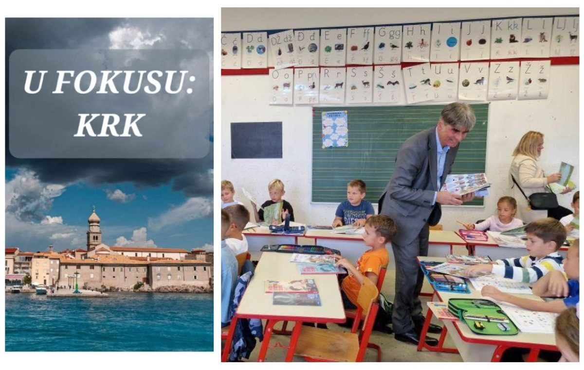 Krčke školarce ove su godine na klupama dočekale knjige i svi obrazovni materijali