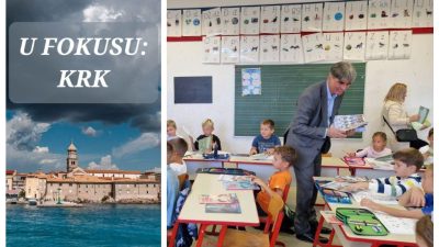 Krčke školarce ove su godine na klupama dočekale knjige i svi obrazovni materijali