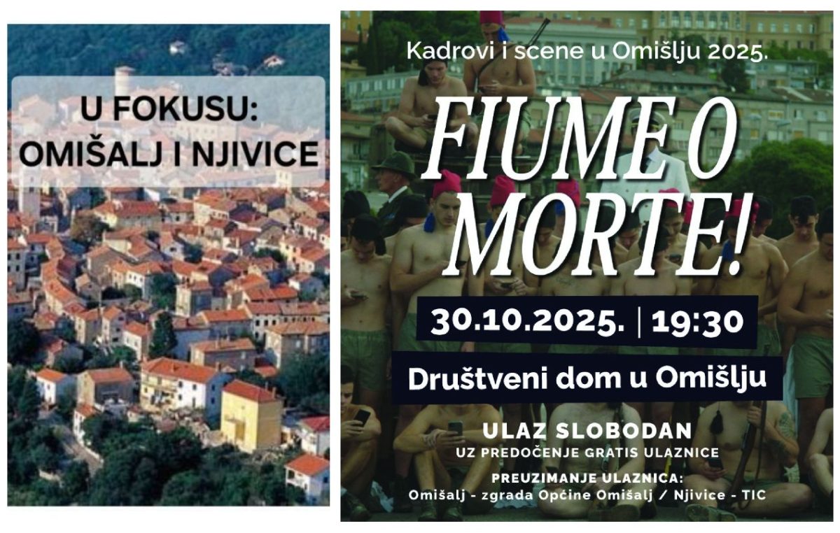 “Fiume o morte!“: Film koji je osvojio svijet stiže u Omišalj