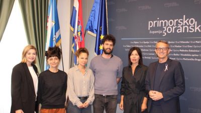 Župan Lukanović primio ekipu filma „Fiume o morte!“