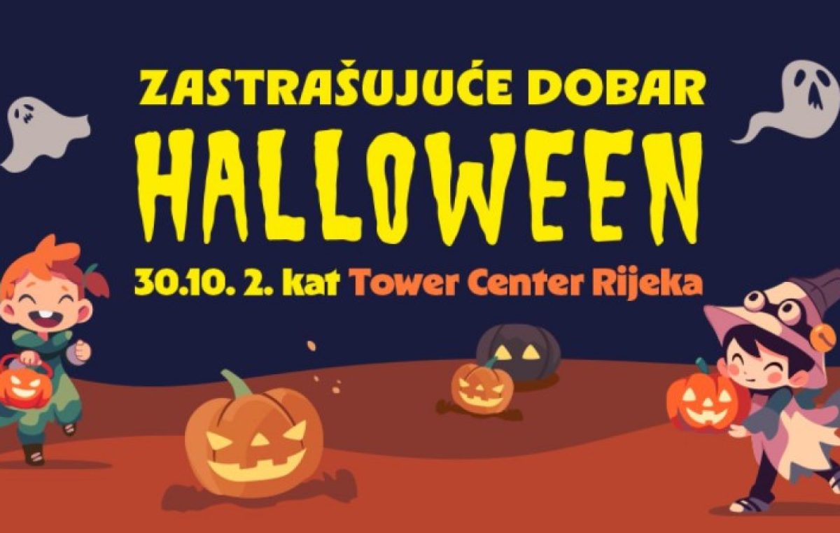 Strašno dobar Halloween party u Tower Centru Rijeka