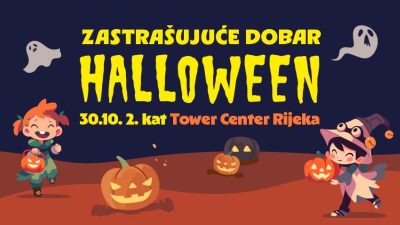 Strašno dobar Halloween party u Tower Centru Rijeka