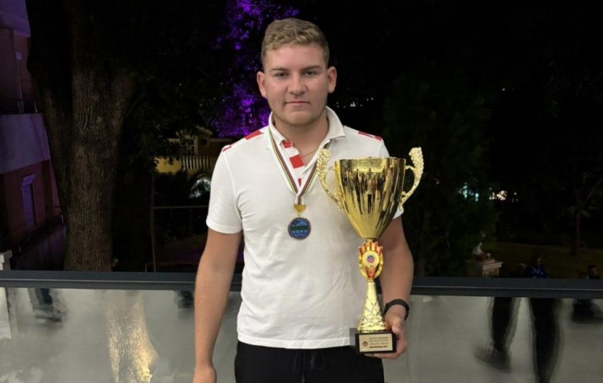 Tomas Lukarić iz ŠRD Lovrata ekipni svjetski prvak u sportskom ribolovu